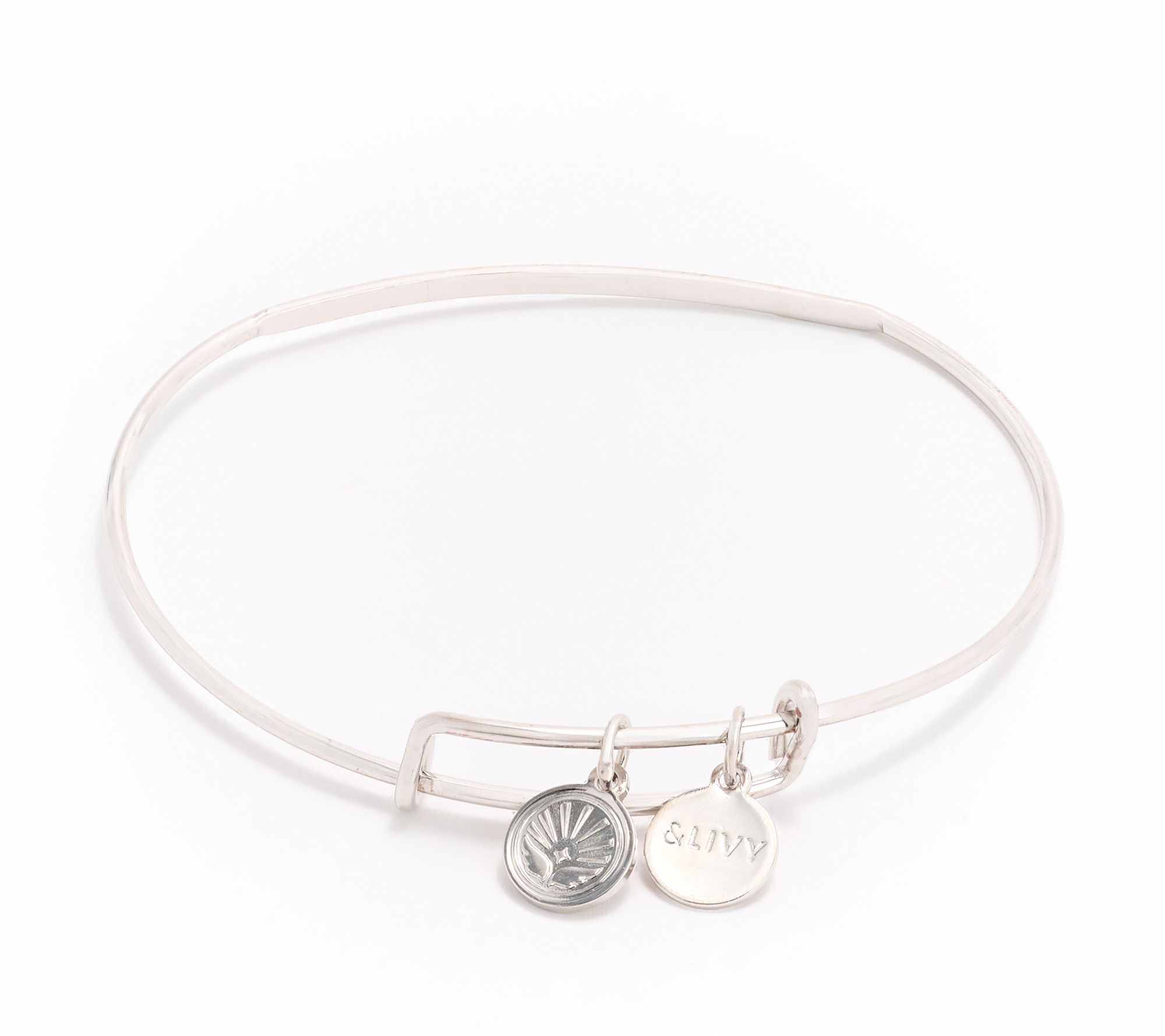 Divinely Guided by Theresa Caputo Posy Bracelet, Silvertone