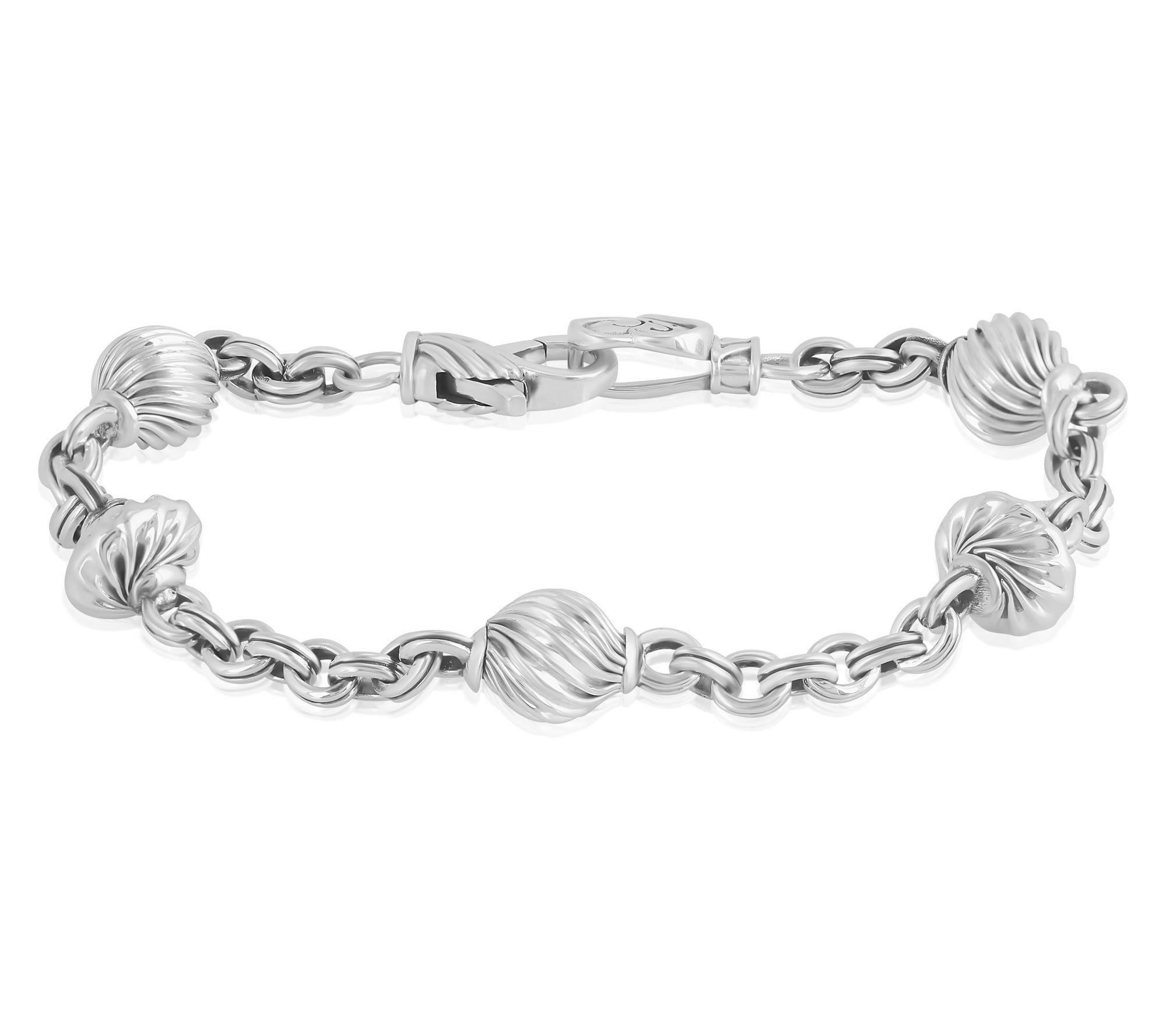 Christian James by Scott Grimes Sterling MixedBead Bracelet