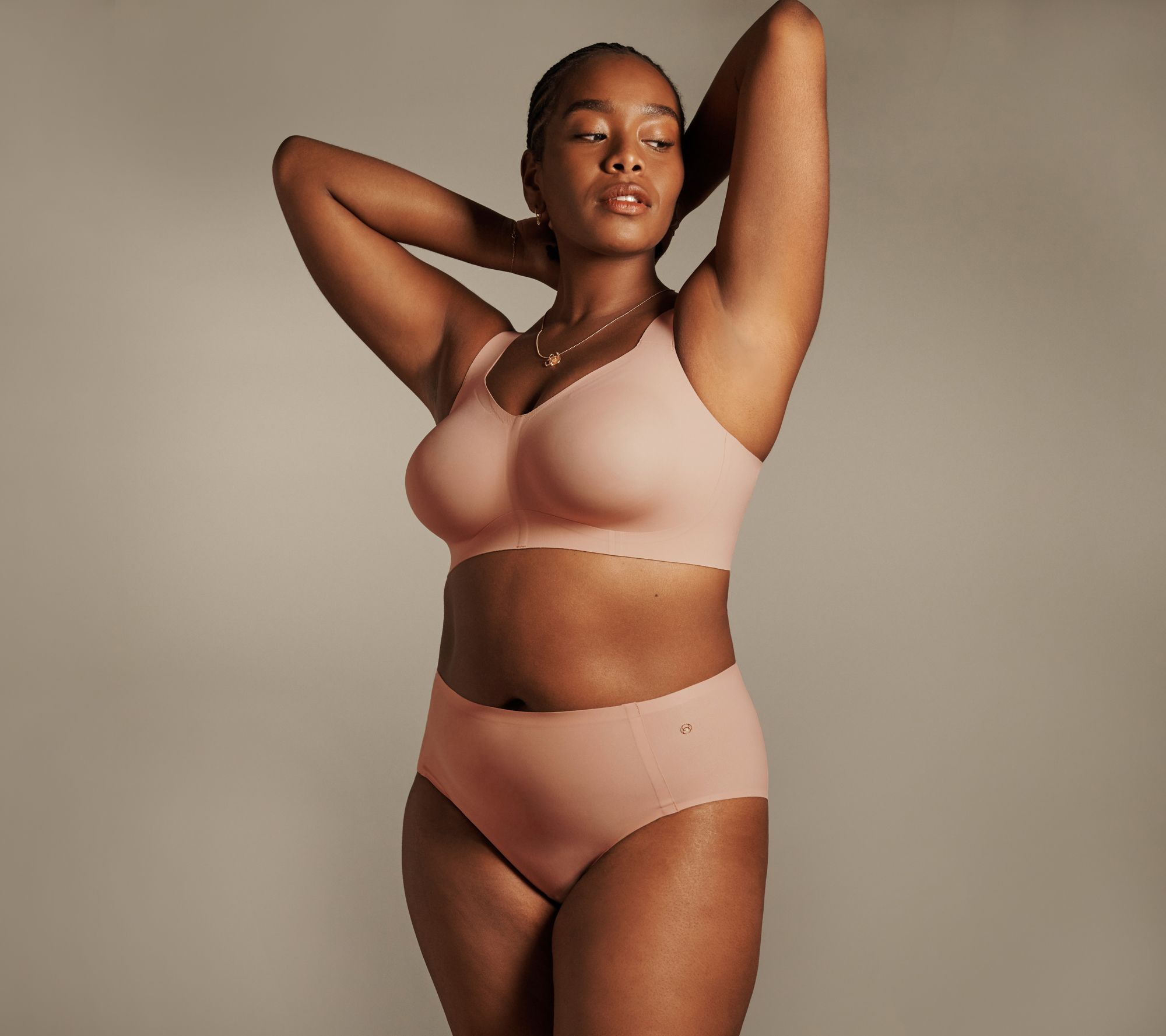 Evelyn & Bobbie High-Waisted Retro Bikini Panties 3-Pack