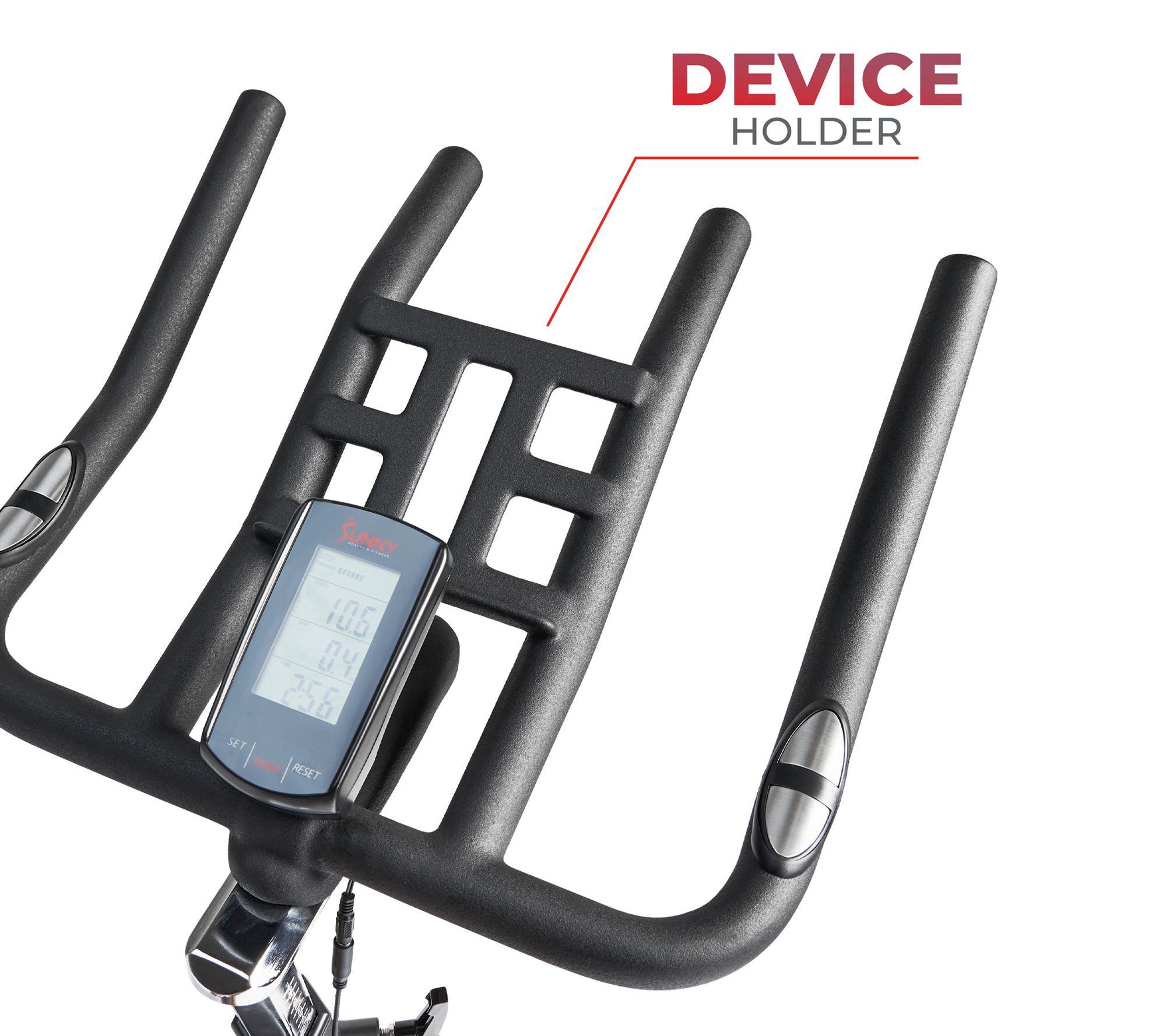 Sunny Health & Fitness Indoor Cycle Bike w/ SunnyFit App