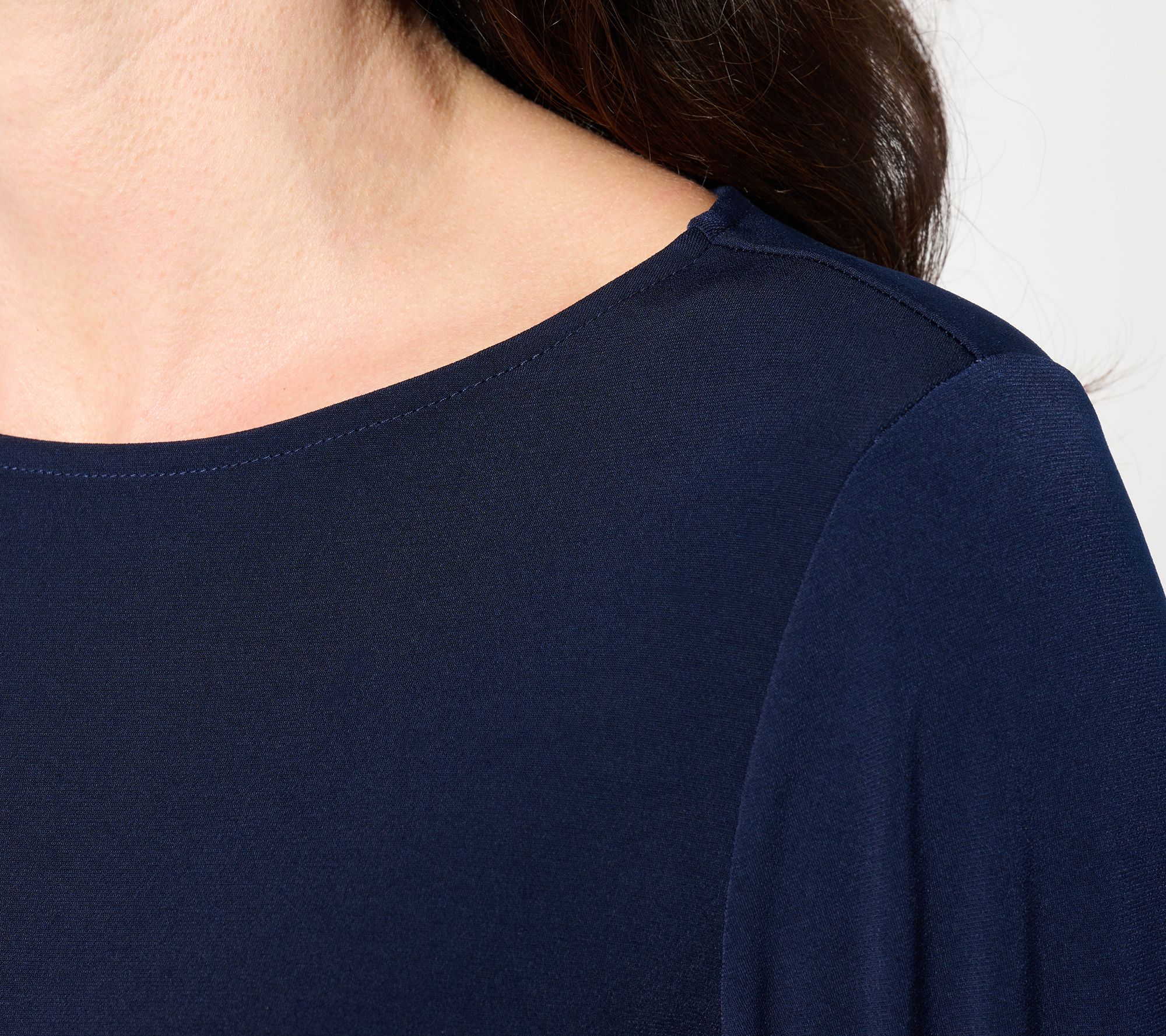 Susan Graver Modern Essentials Set of 2 Liquid Knit Tops