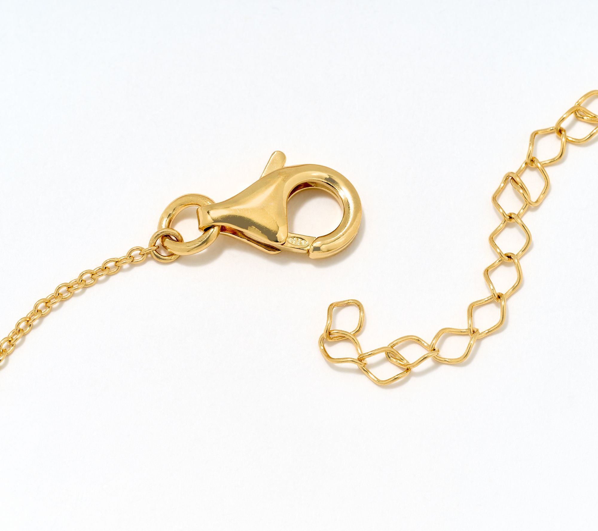 Diamonique x Jennifer Miller Marquise Cobblestone Necklace, Sterl