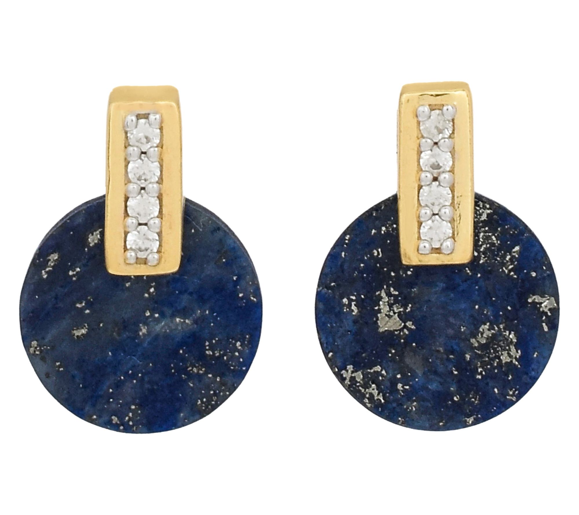 Affinity Gems Lapis Lazuli Earrings, Sterling Silver