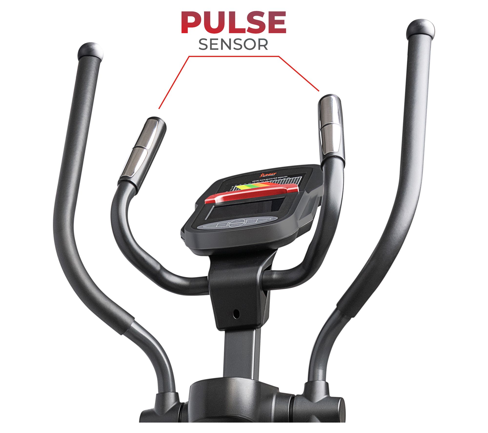 Sunny Health Fitness Premium Smart Elliptical w/ SunnyFit App