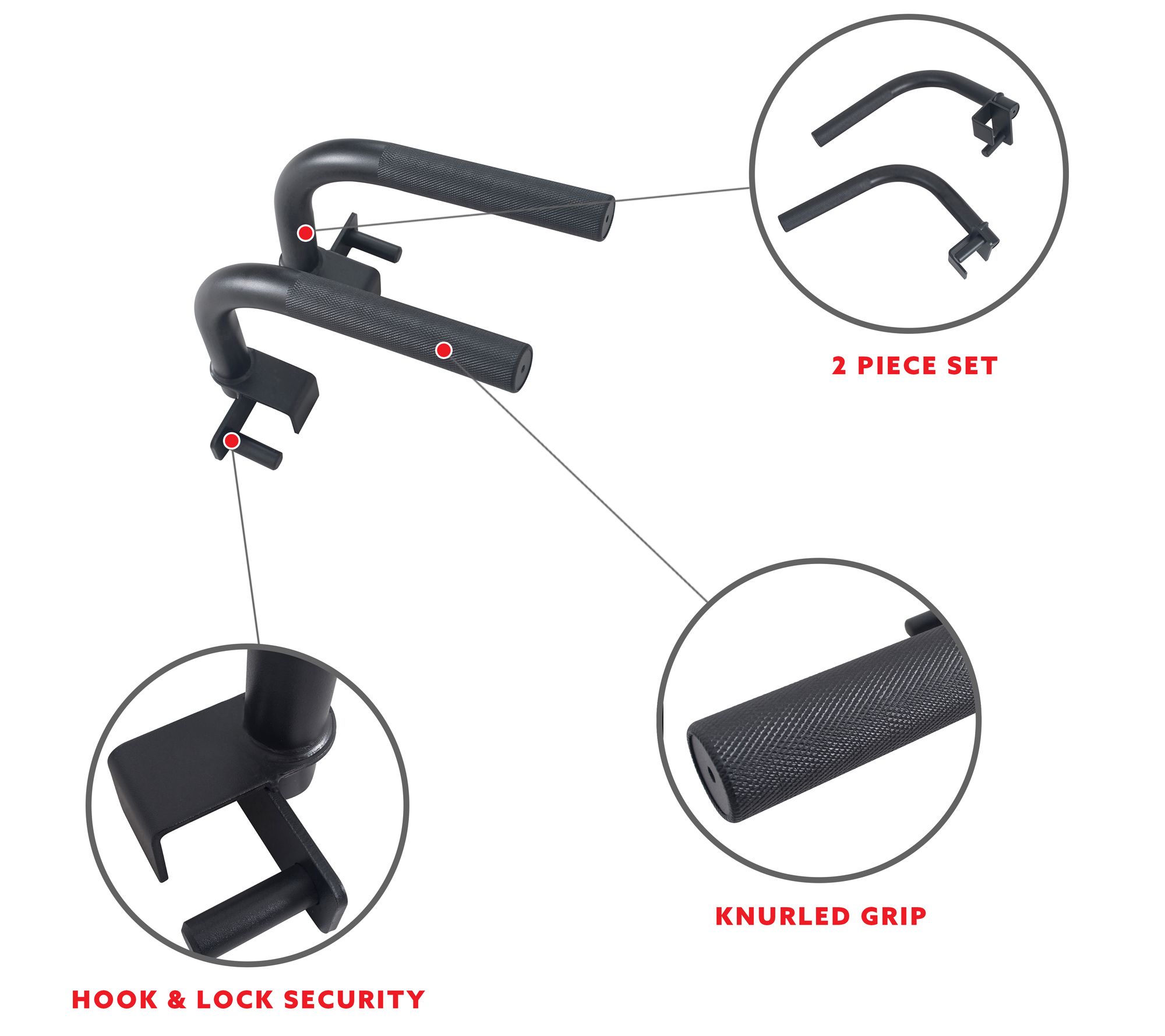 Sunny Health & Fitness Dip Bar Attachment - SF- XFA002