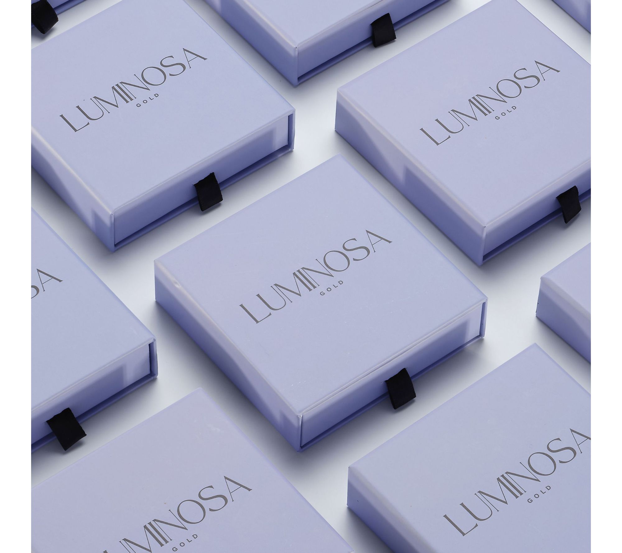 Luminosa Gold Diamond Stripe Heart Stud Earrings, 14K