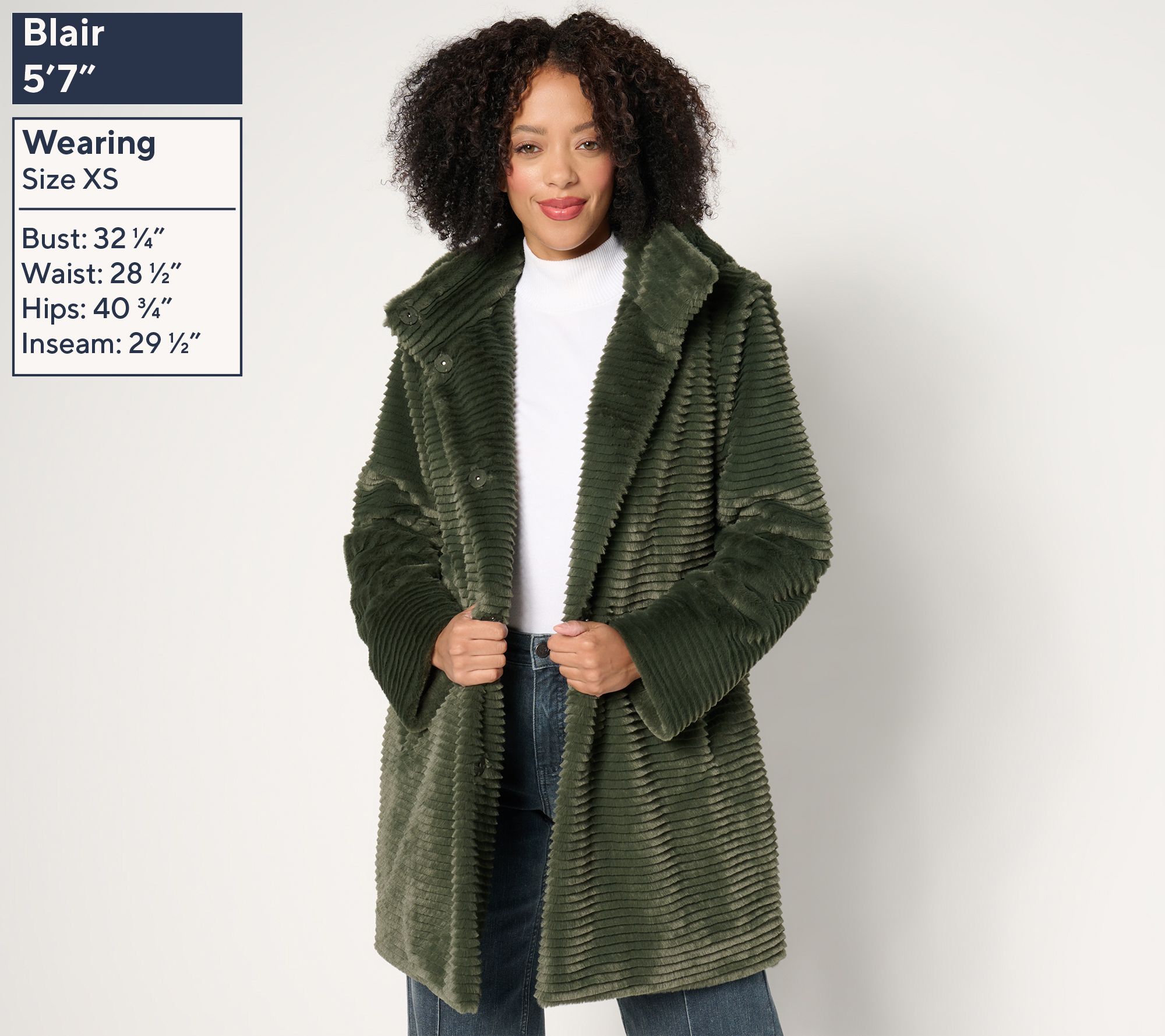 Dennis Basso Regular Faux Mink Anorak Jacket with Removable Hood