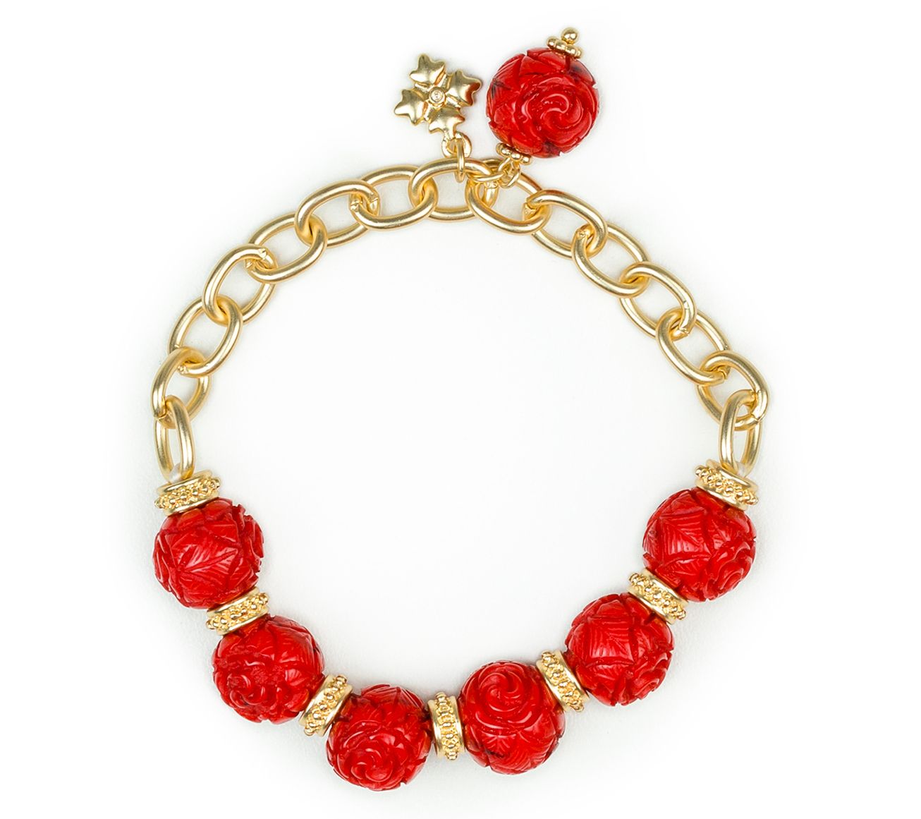 Patricia Nash Rose Stretch Bracelet