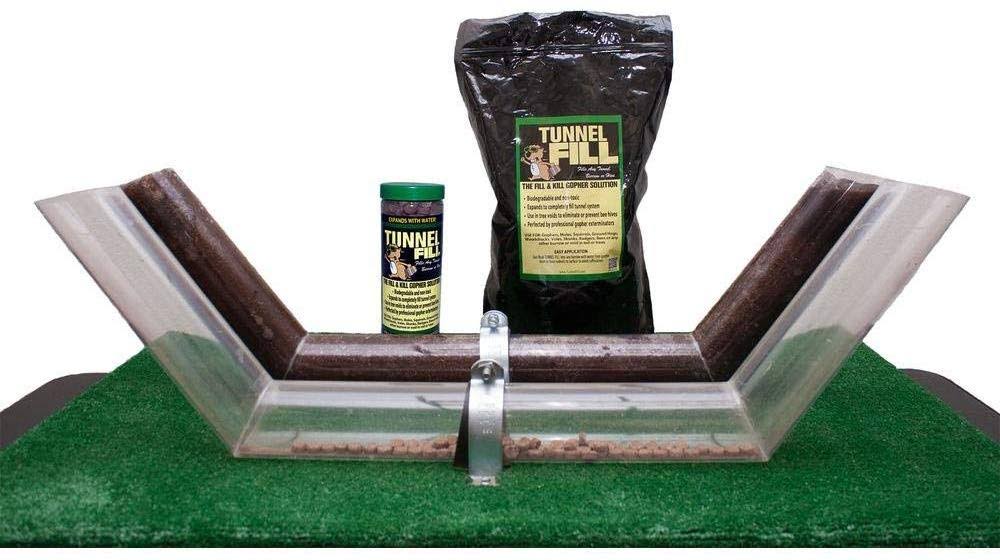 6 lb. Expanding Tunnel Fill Bag for Gopher Control