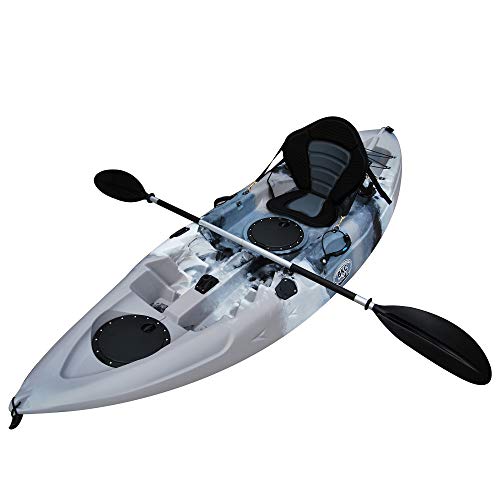 BKC FK184 9' Solo Sit-On-Top Kayak w/Premium Memory Foam Seat