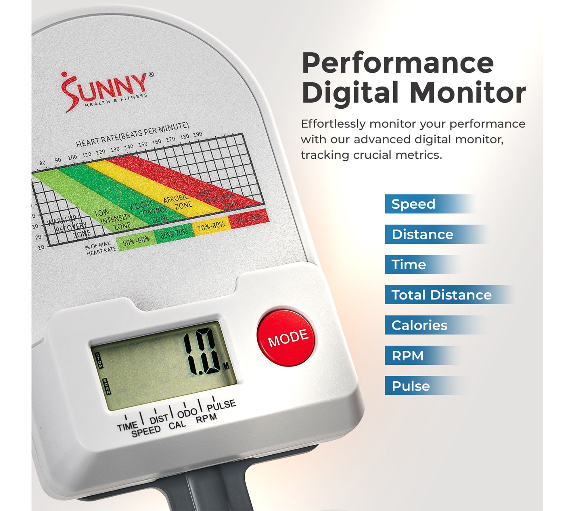 Sunny Prime Magnetic Belt Drive Indoor CyclingBike