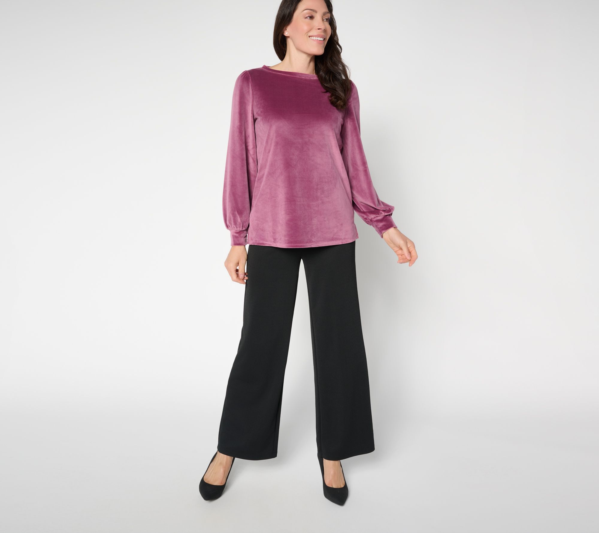 Belle by Kim Gravel Belleour Blouson Sleeve Top