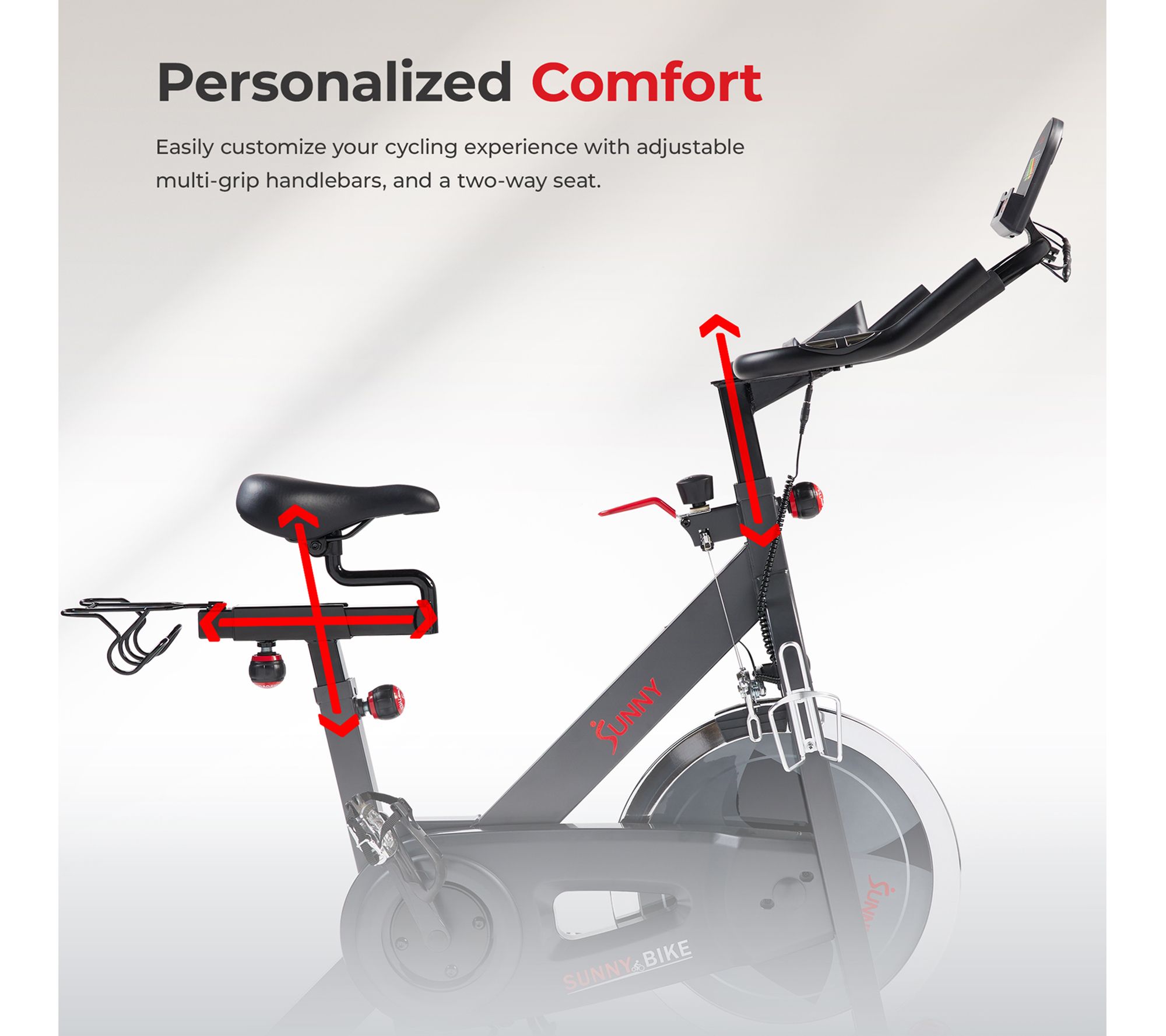 Sunny Smart Pro Indoor Cycling Exercise Bike