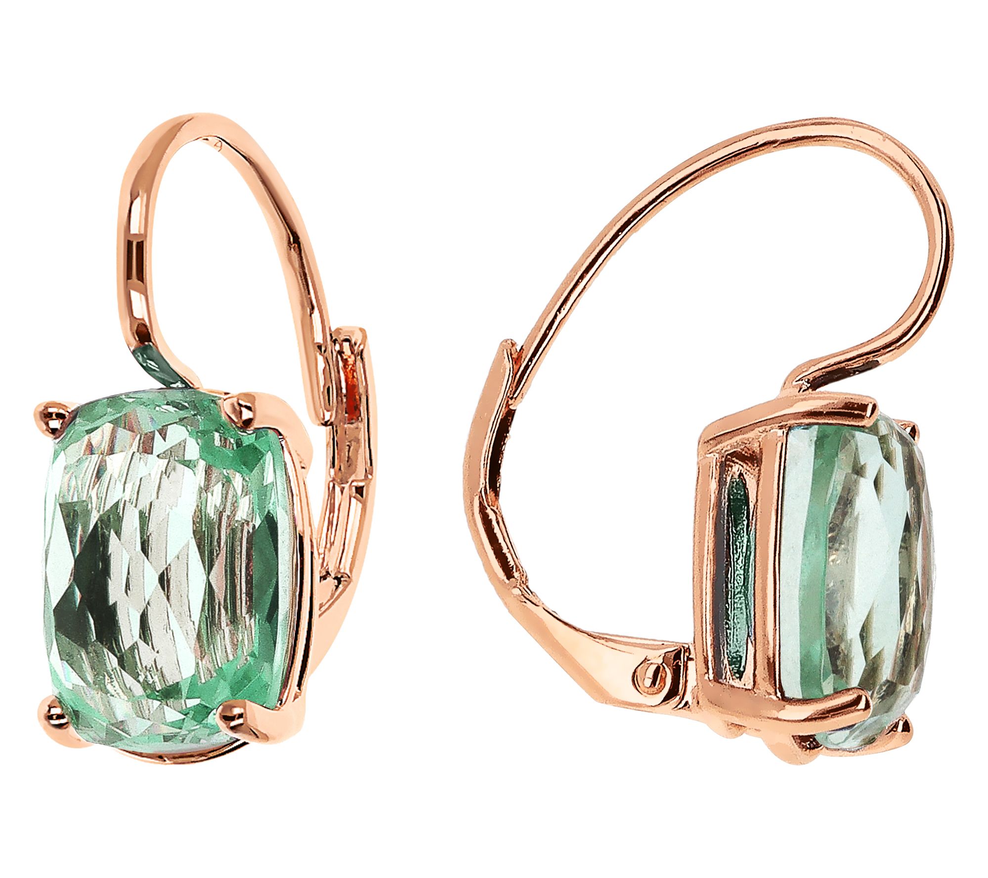 Diamonique X Bronzo Italia Earrings