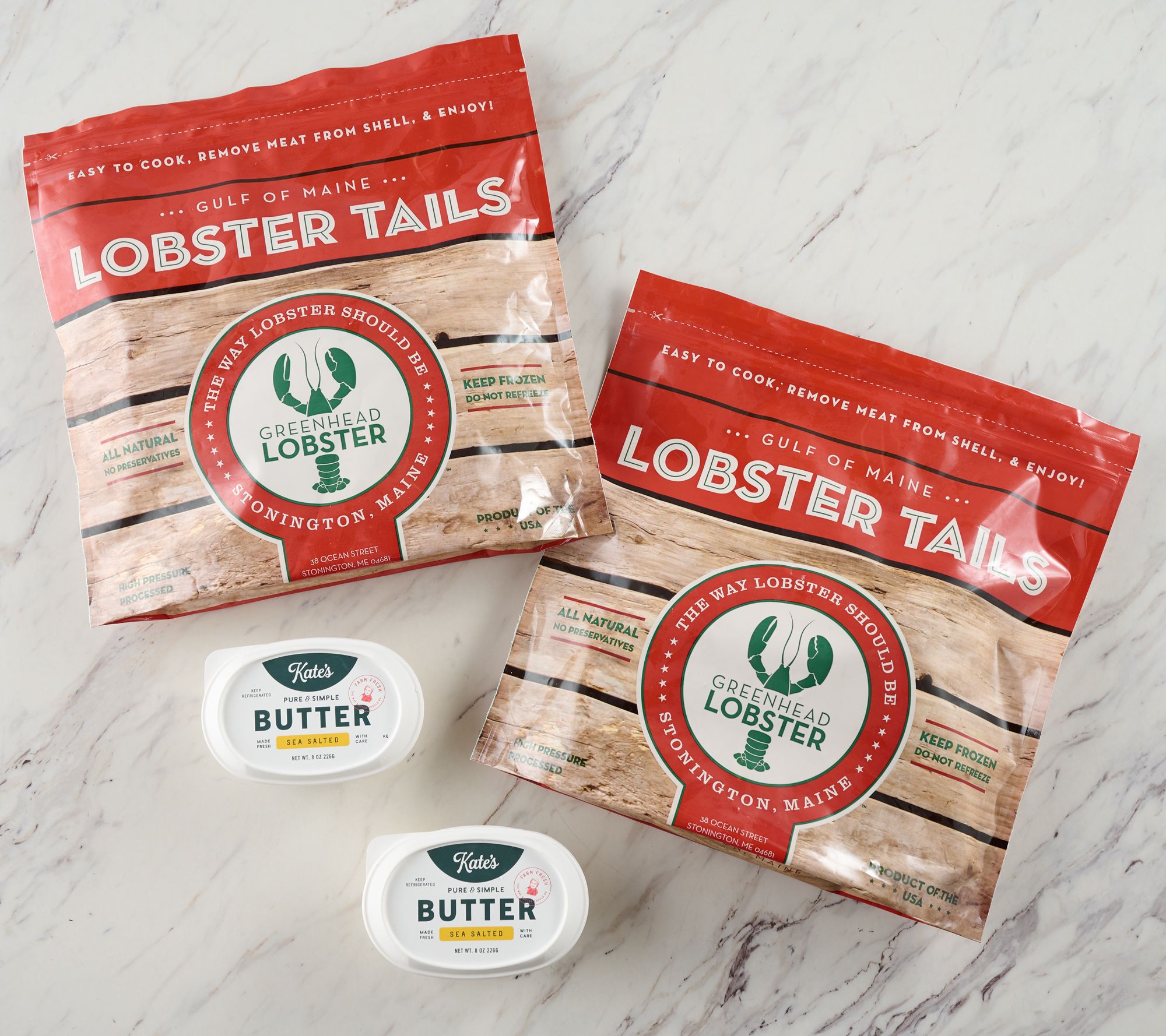 SH12/8 Greenhead (12) 4oz HPP Lobster Tails Auto-Delivery