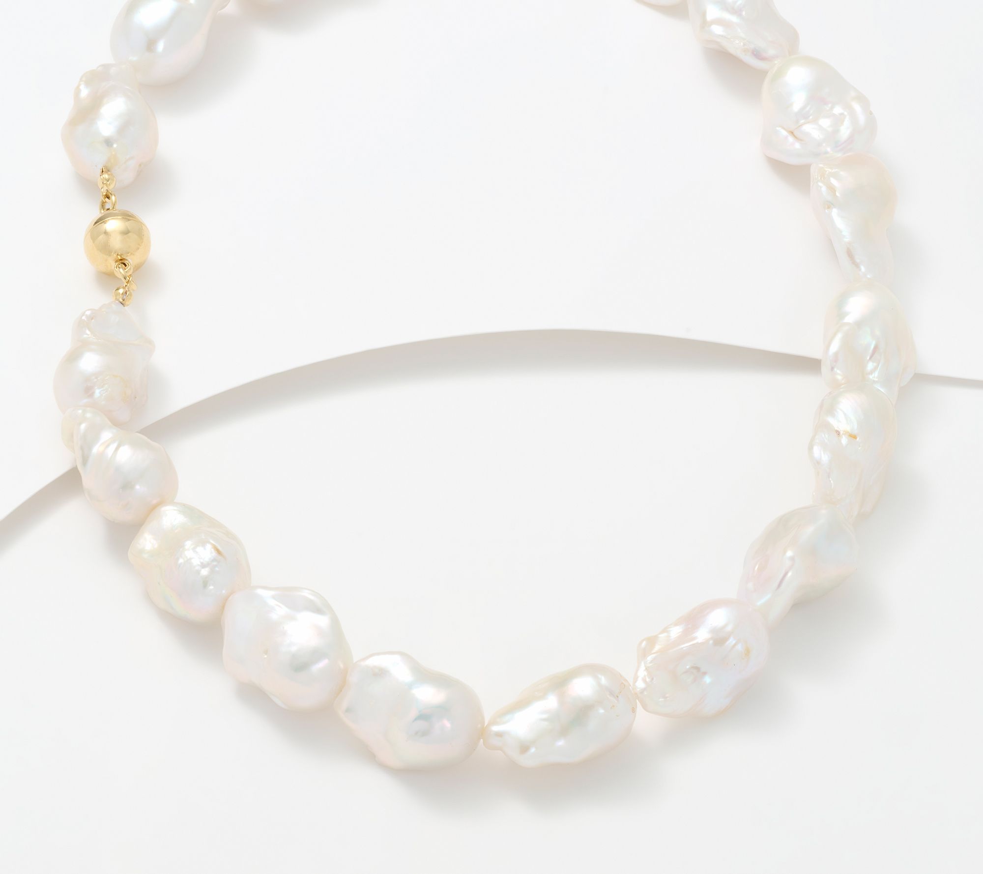 Honora Sterling Silver Baroque Pearl 18