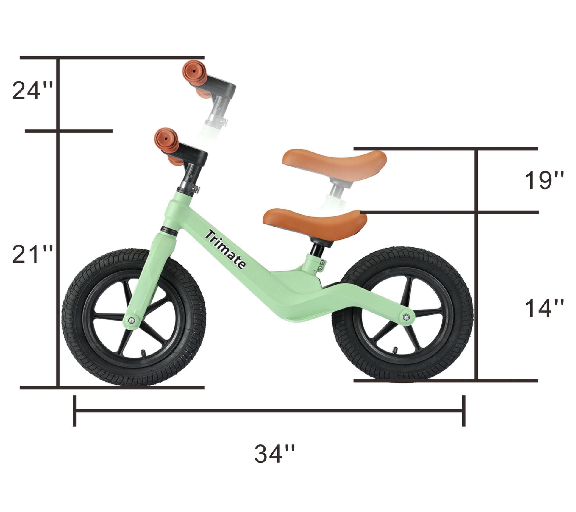 Trimate Toddler Balance Bike - 3+ Years
