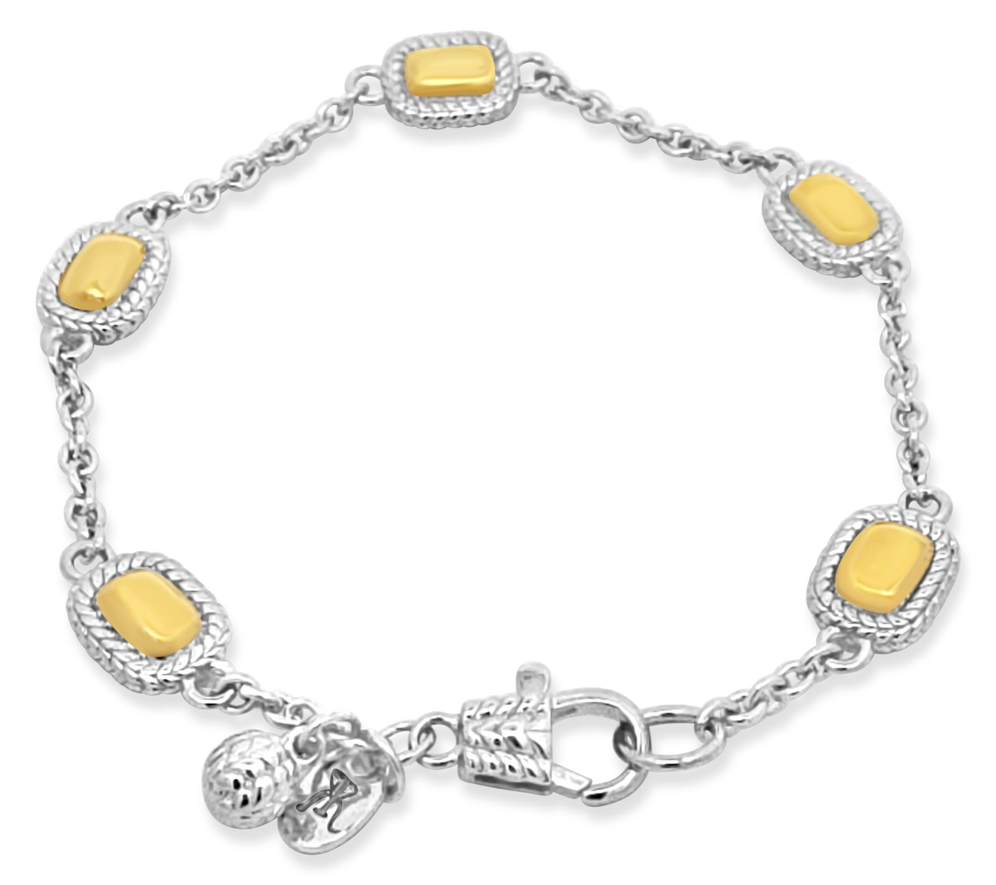 Tiffany Kay Studio Sterling Silver & 14K Clad Station Bracelet