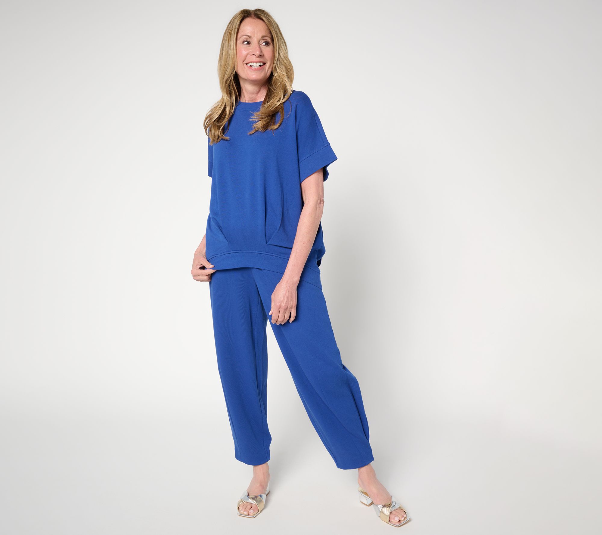 Carla Rockmore Collection The Modern Short Sleeve Sweatshirt