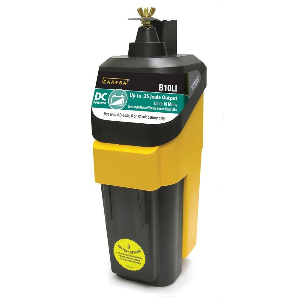 Zareba 10 Mile Battery Operated Low Impedance Fence Charger