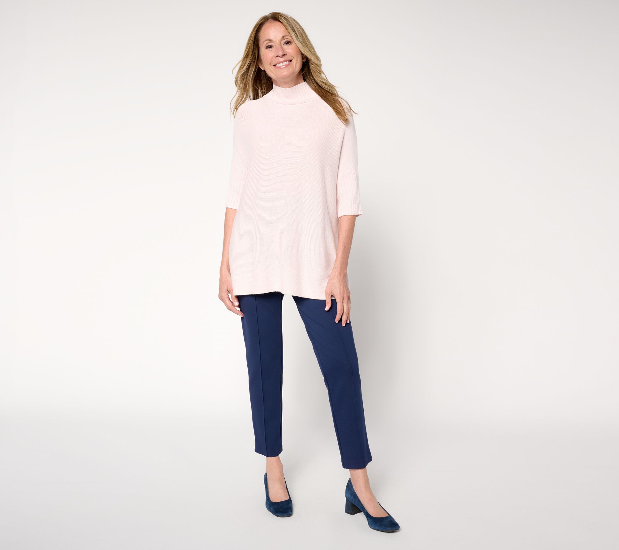 Joan Rivers Dolman Sleeve Turtleneck Sweater