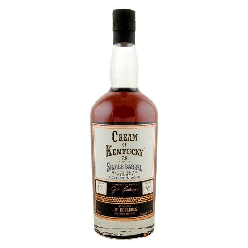 Cream Of Kentucky 7.5 Years Old Bottled In Bond Single Barrel Straight Rye Whiskey 750ml