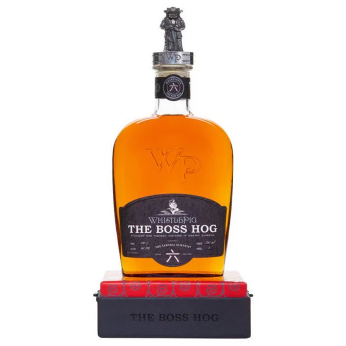 Whistlepig The Boss Hog  六 The Samurai Scientist 750ML