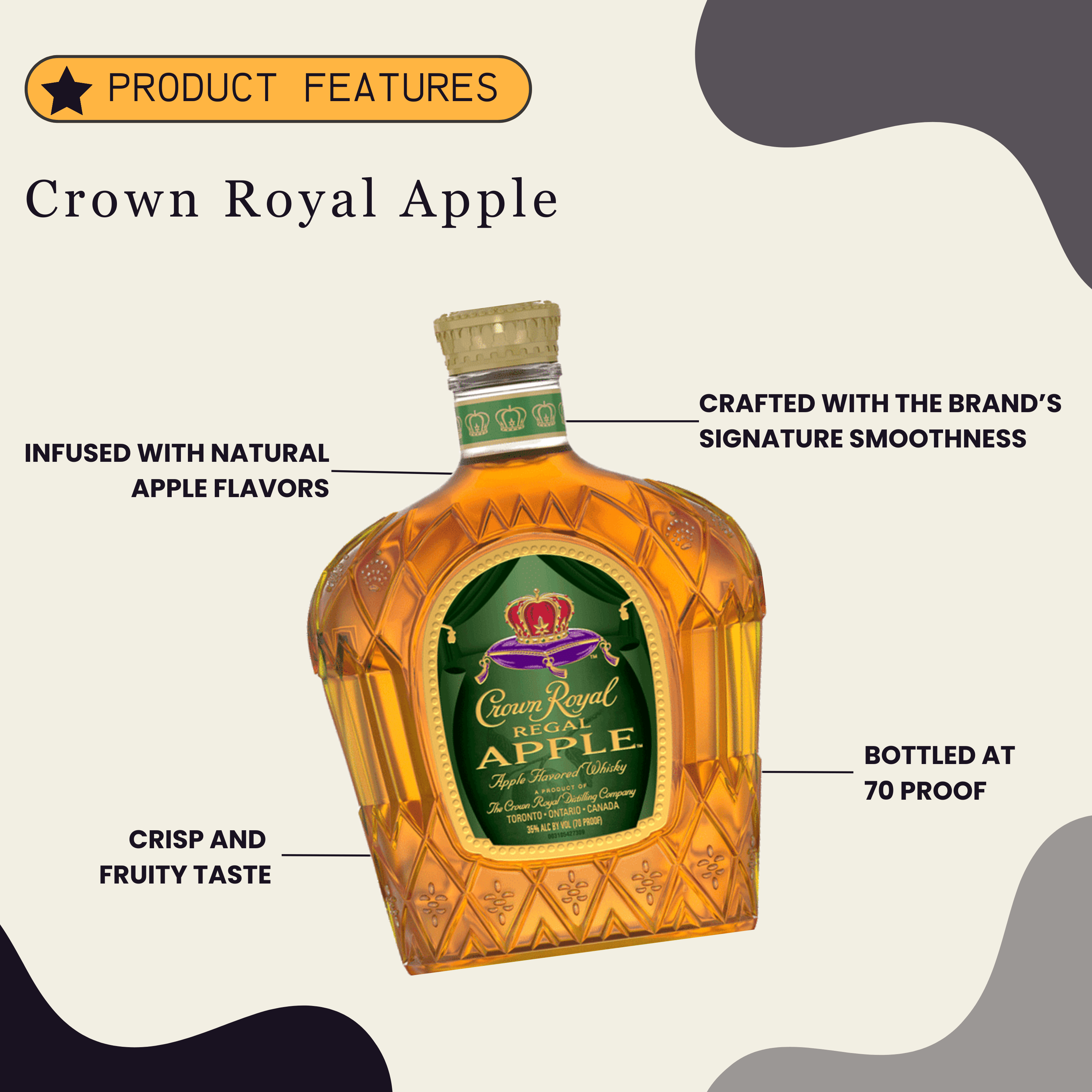 Crown Royal Apple 1L