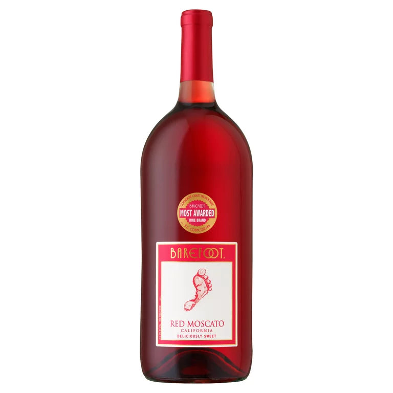 Barefoot Red Moscato 1.5L