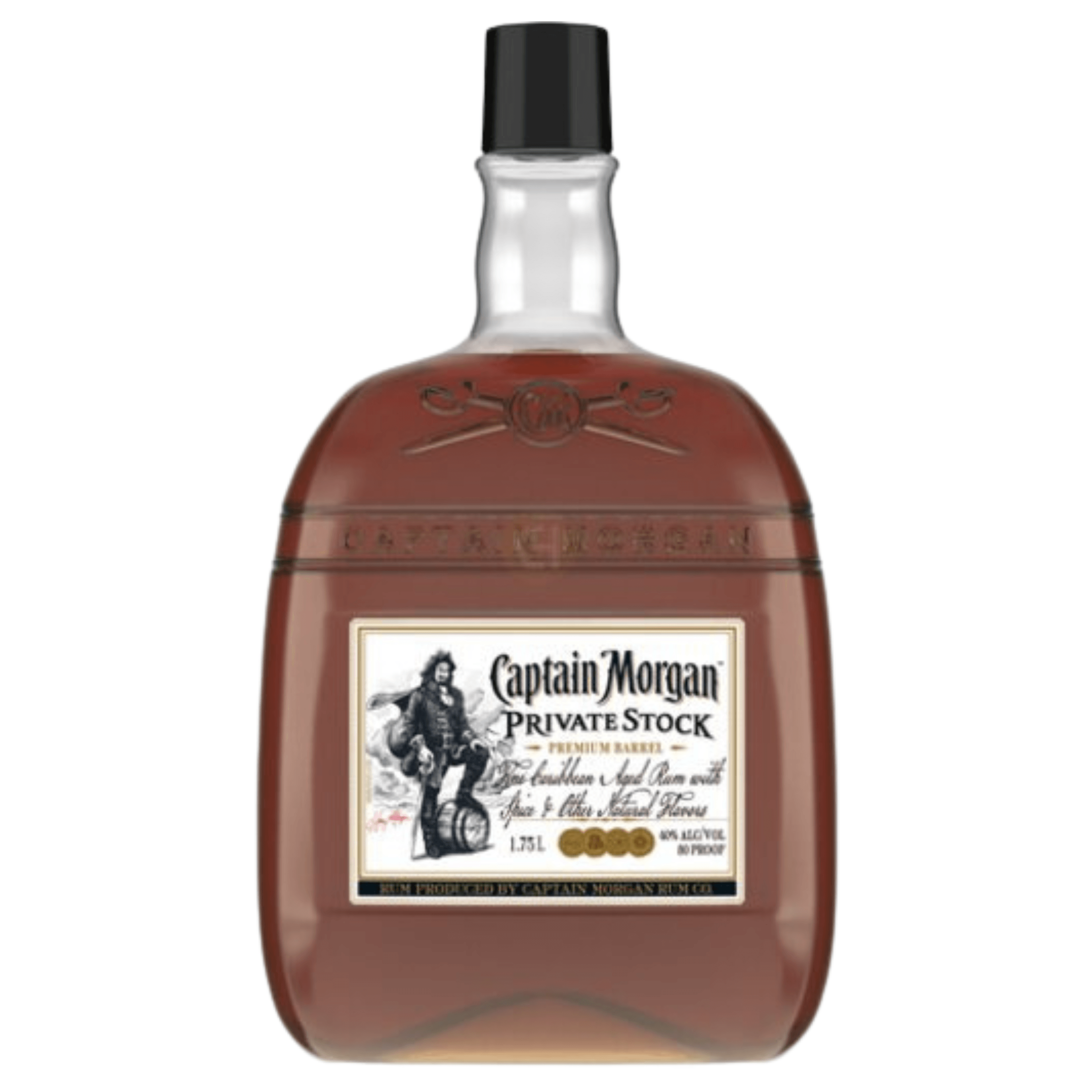 Captain Morgan Private Stock Black Rum 1.75L