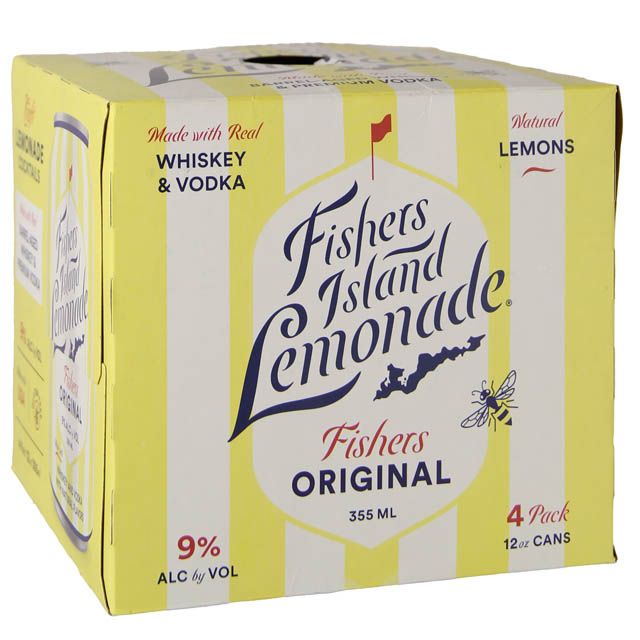 Fishers Island Lemonade Original 4Pack / 12oz Cans