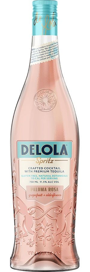 Delola Grapefruit Elderflower Spritz Paloma Rosa Tequila Cocktail 23