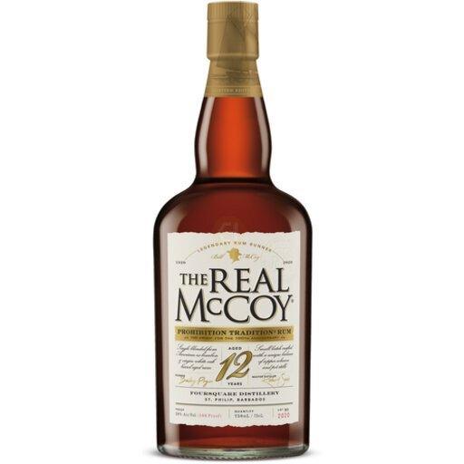 The Real Mccoy Aged Rum Prohibition Tradition 12 Years Old 100 Proof