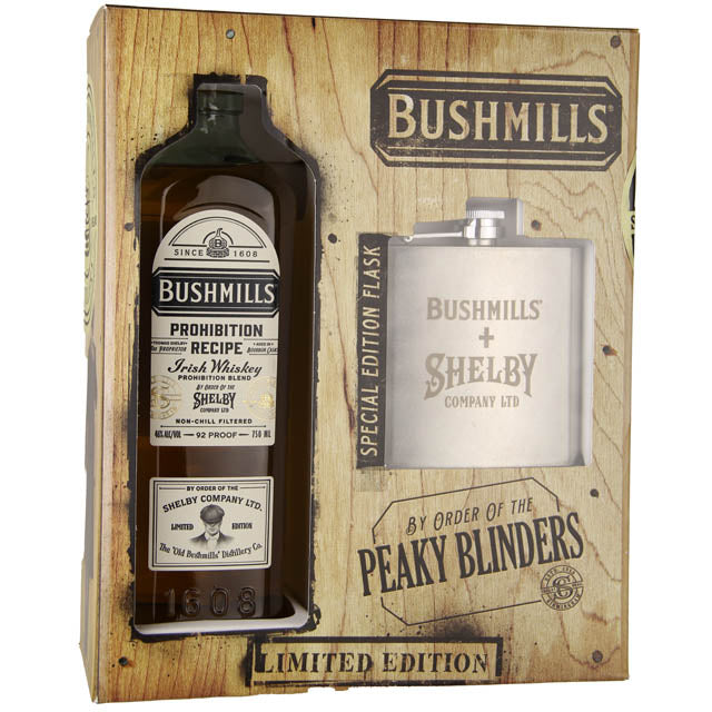 Bushmills Prohibition gift pack 750