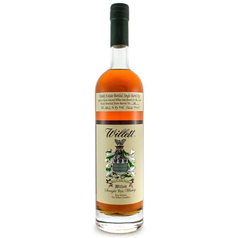 Willett Family 9 Years Estate Single Barrel Rye 750ml
