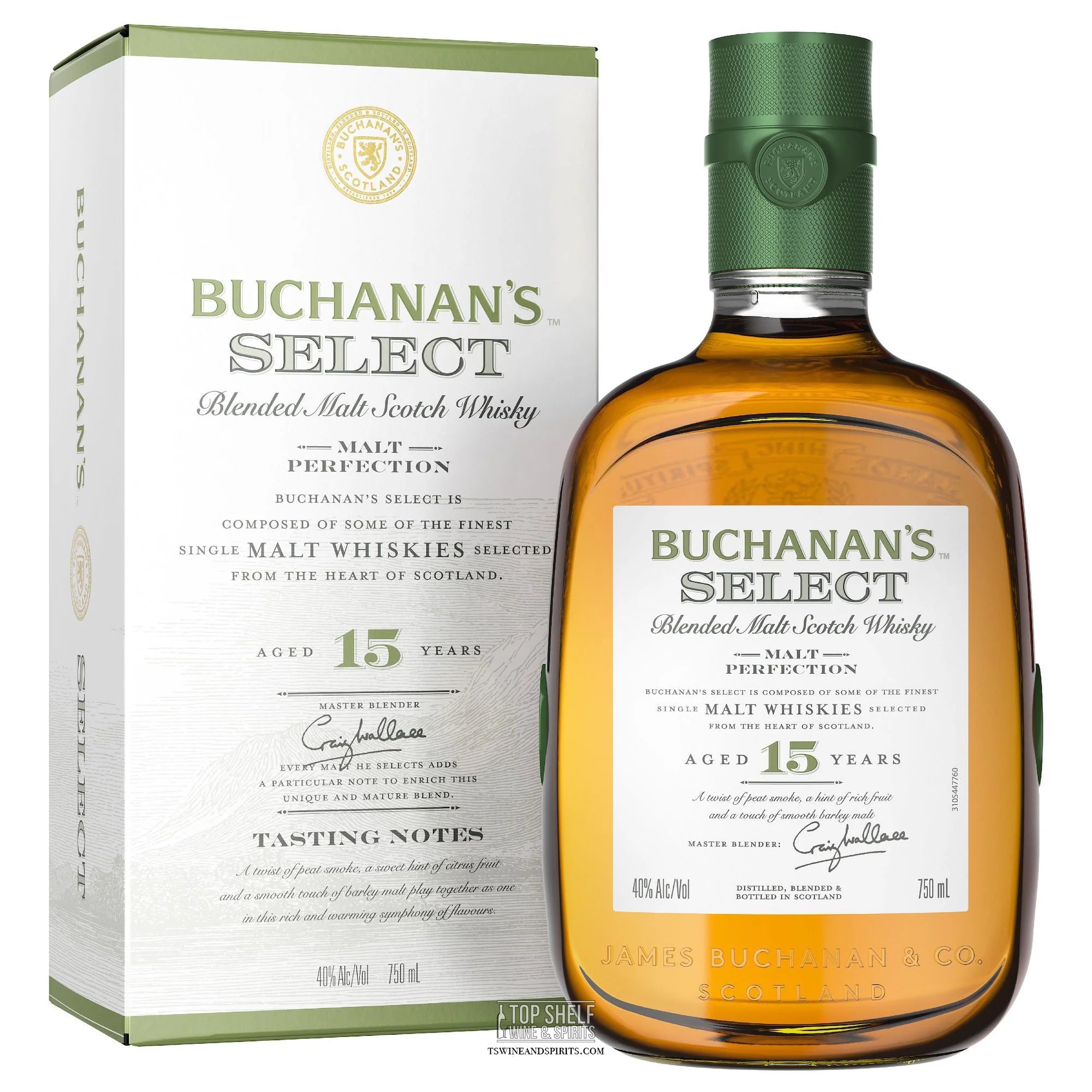 Buchanan’s Select 15 Years Old Blended Scotch Whisky 750ml
