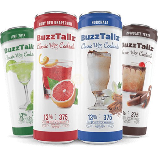Buzz Talk Classic Wine Cocktails Single Can