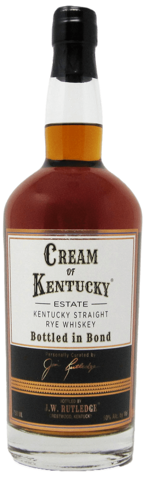 Cream Of Kentucky Estate Bottled In Bond Kentucky Straight Rye Whiskey 750ml