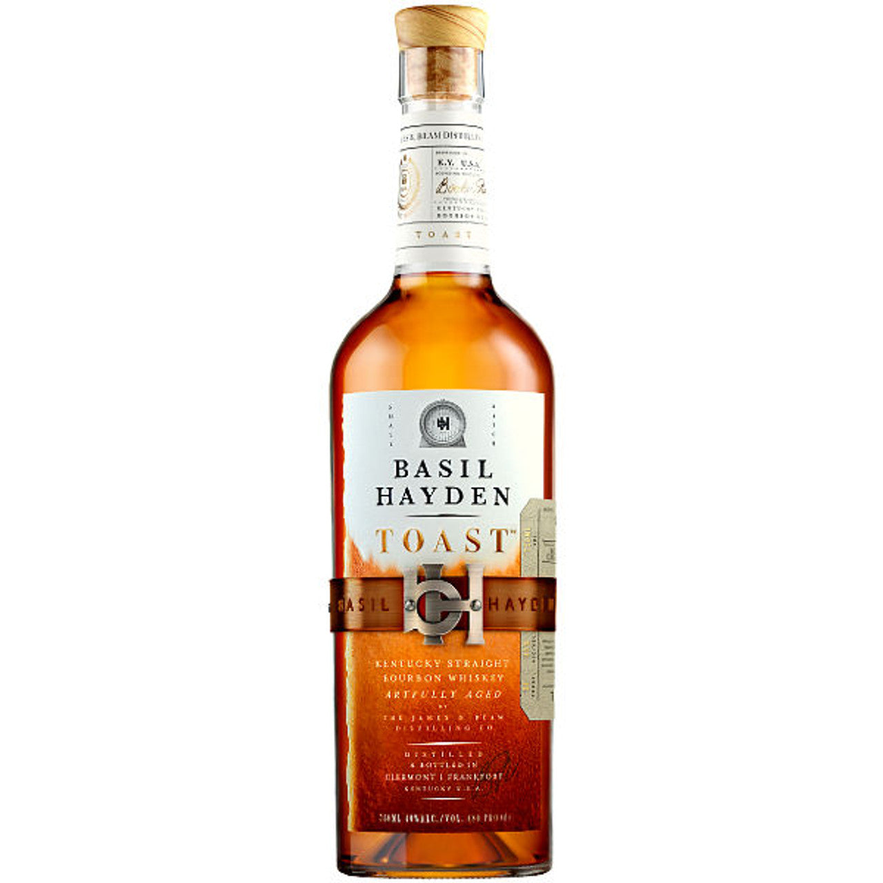 Basil Hayden Toast Bourbon Whiskey 750ml