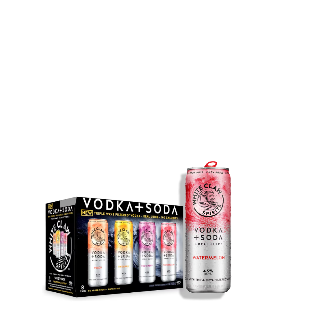 White Claw Vodka & Soda 8x355ml