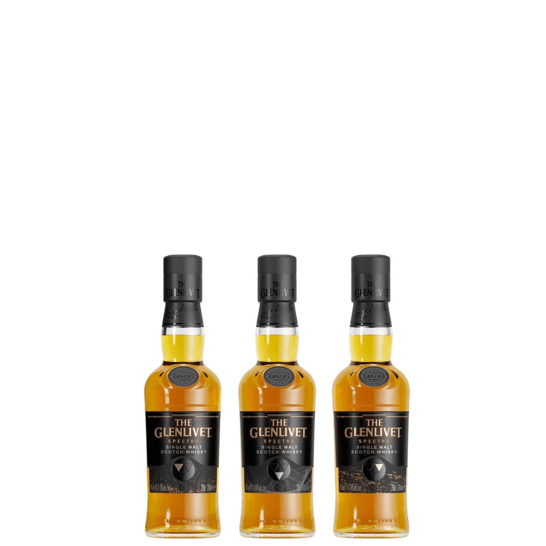 The Glenlivet Single Malt Scotch Spectra 200Mlx3