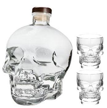 Crystal Head With Glasses 750ml