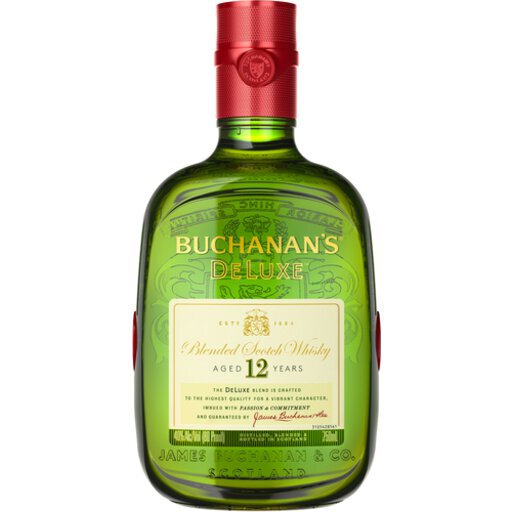 Buchanan’S 12 Years Old Blended Scotch Whiskey 750Ml