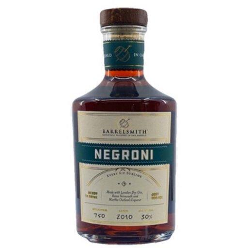 Barrelsmith Negroni Premade Full Strength Cocktail,.