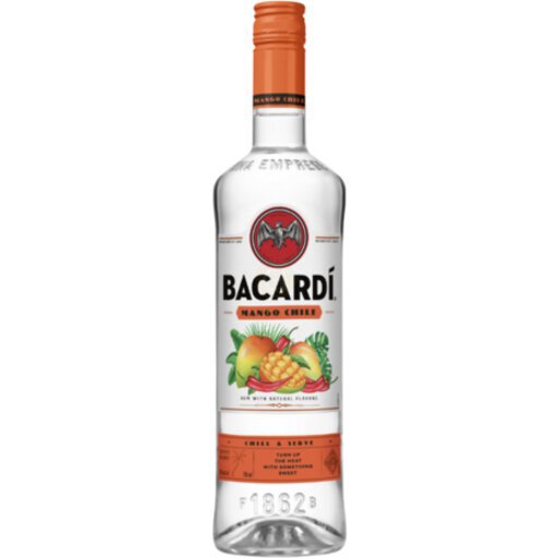 Bacardi Mango Chile Rum With Natural Flavours’..