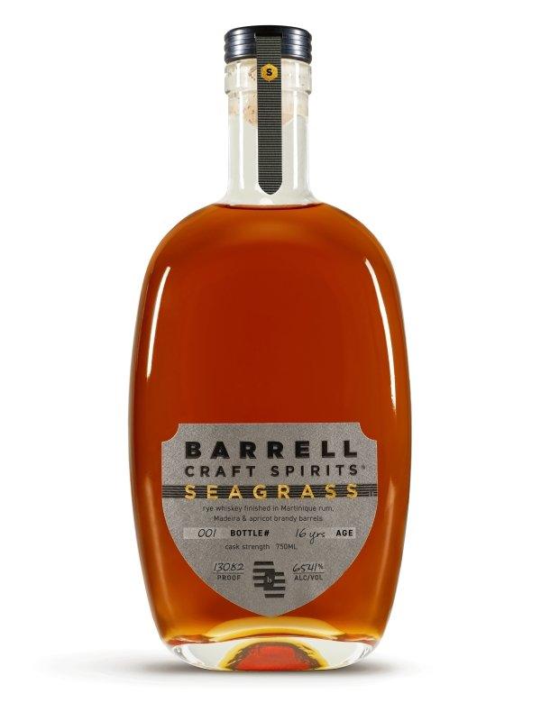 Barrell Rye Whiskey Gray Label Seagrass Cask Strength 750ml