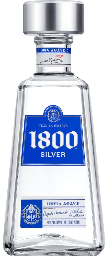 1800 Silver Tequila 1L’.