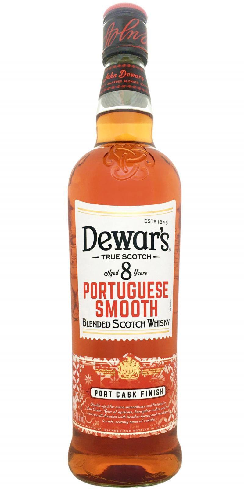 Dewar’s 8 Years Portuguese Smooth 750ml