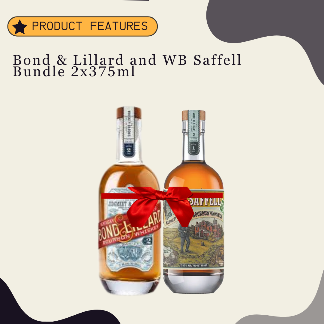 Bond & Lillard and WB Saffell Bundle 2x375ml