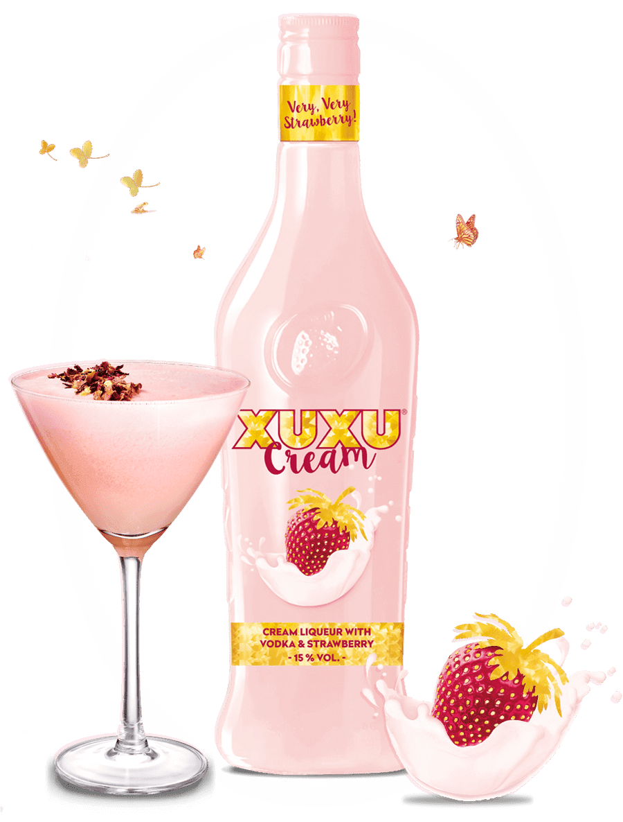 XUXU Cream Strawberry Vodka 750ml